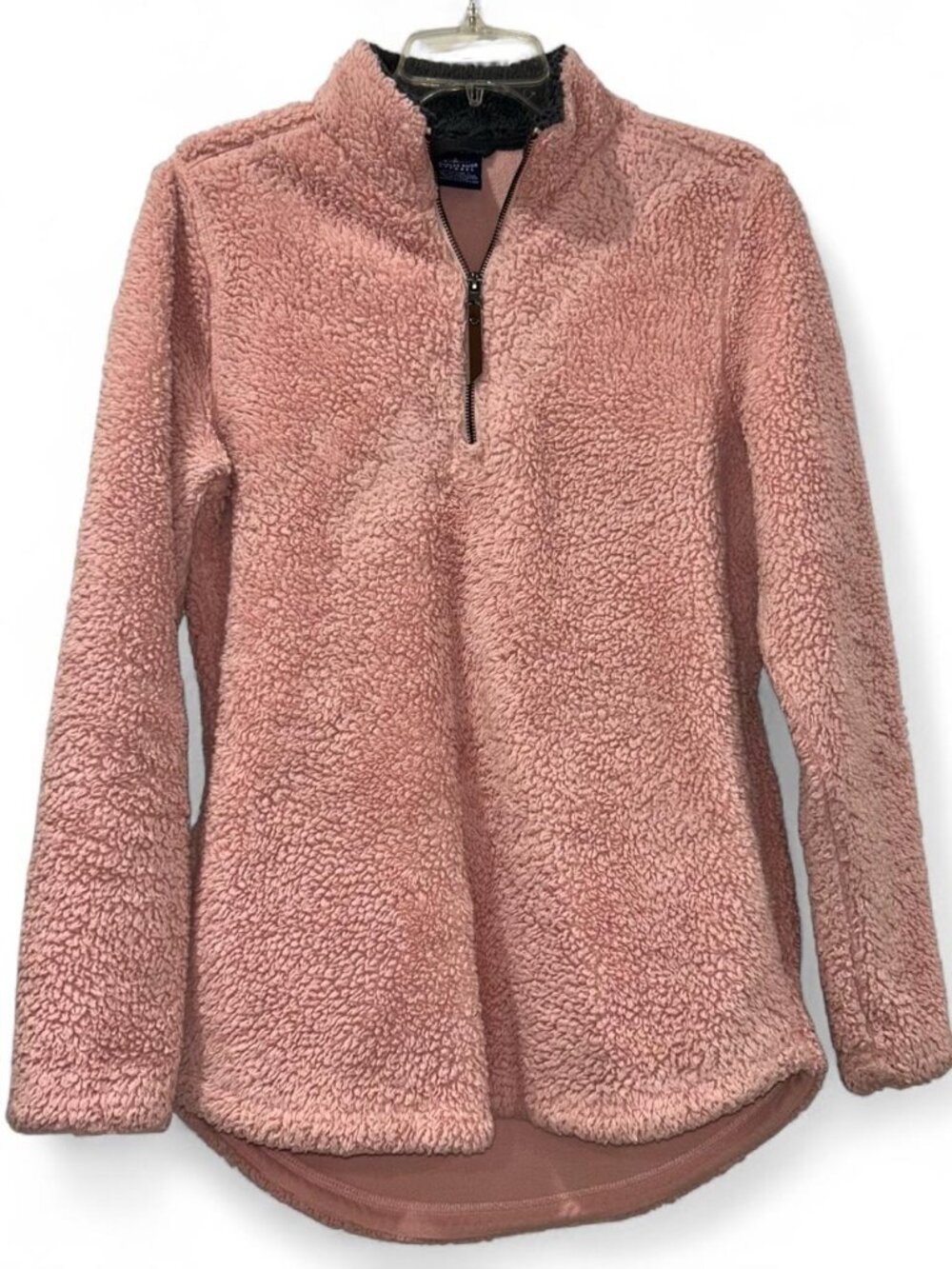 Charles River Pink Sherpa Sweatshirt Women's Small